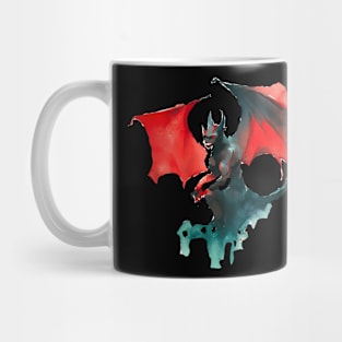 Watercolor Gargoyle Mug